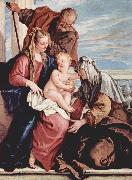 Sebastiano Ricci Heilige Familie mit Hl Anna Spain oil painting artist